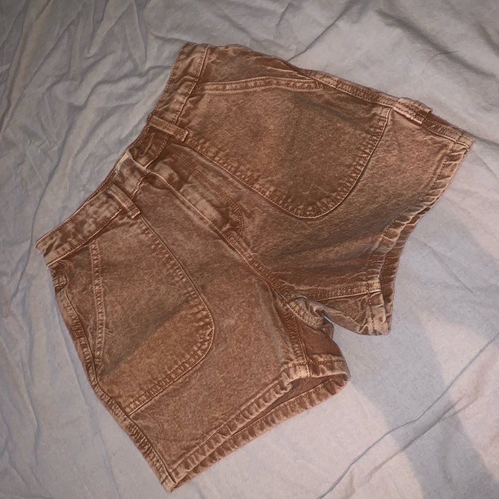 Target orange shorts